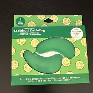 Cucumber 🥒 Soothing & De-Puffing Under Eye Masks